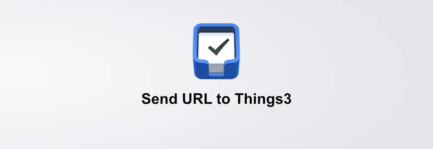 Send URL to Things3